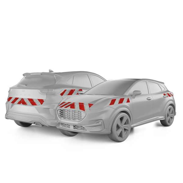 Ford Puma mit Komplettmarkierungssatz, Baujahr 2024